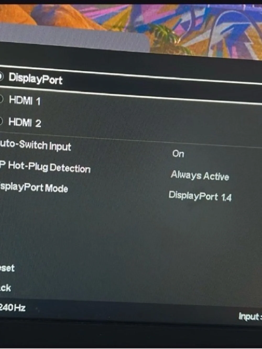 Hp Omen 27 in 1080p 240hz gaming monitor